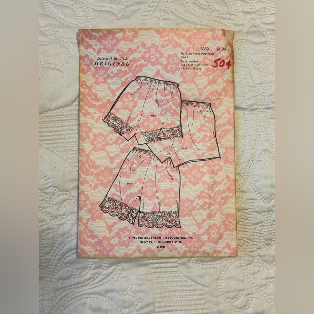 Vintage Dolores of St Paul Original - Panti-Slip sewing patterns - Picture 6 of 7